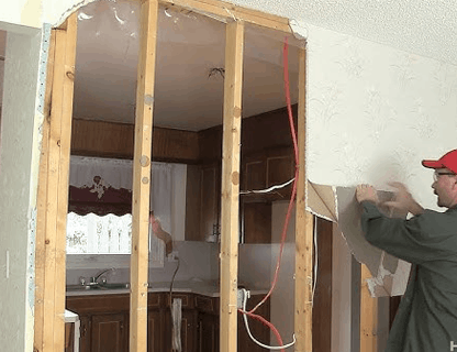 Removal of Drywall and Partitions