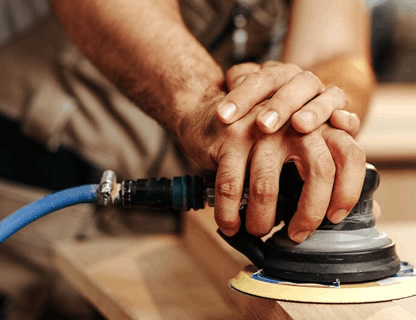 Sanding and Smooth Finishing